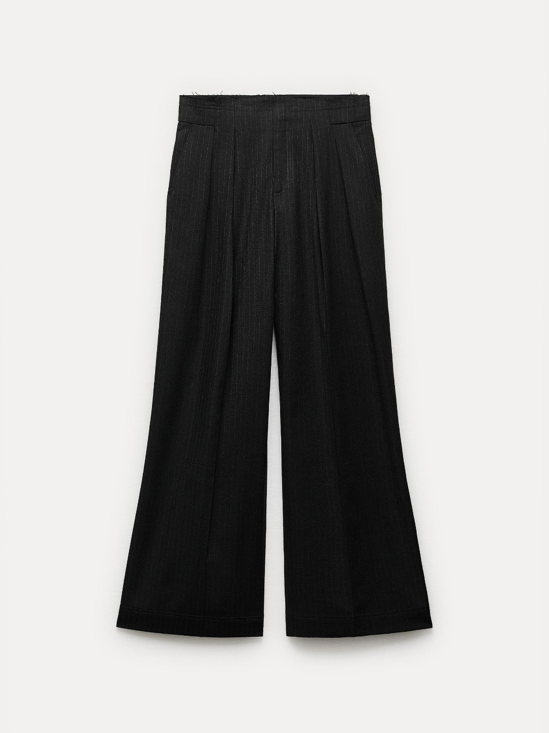 

ZARA Women Grey Trousers