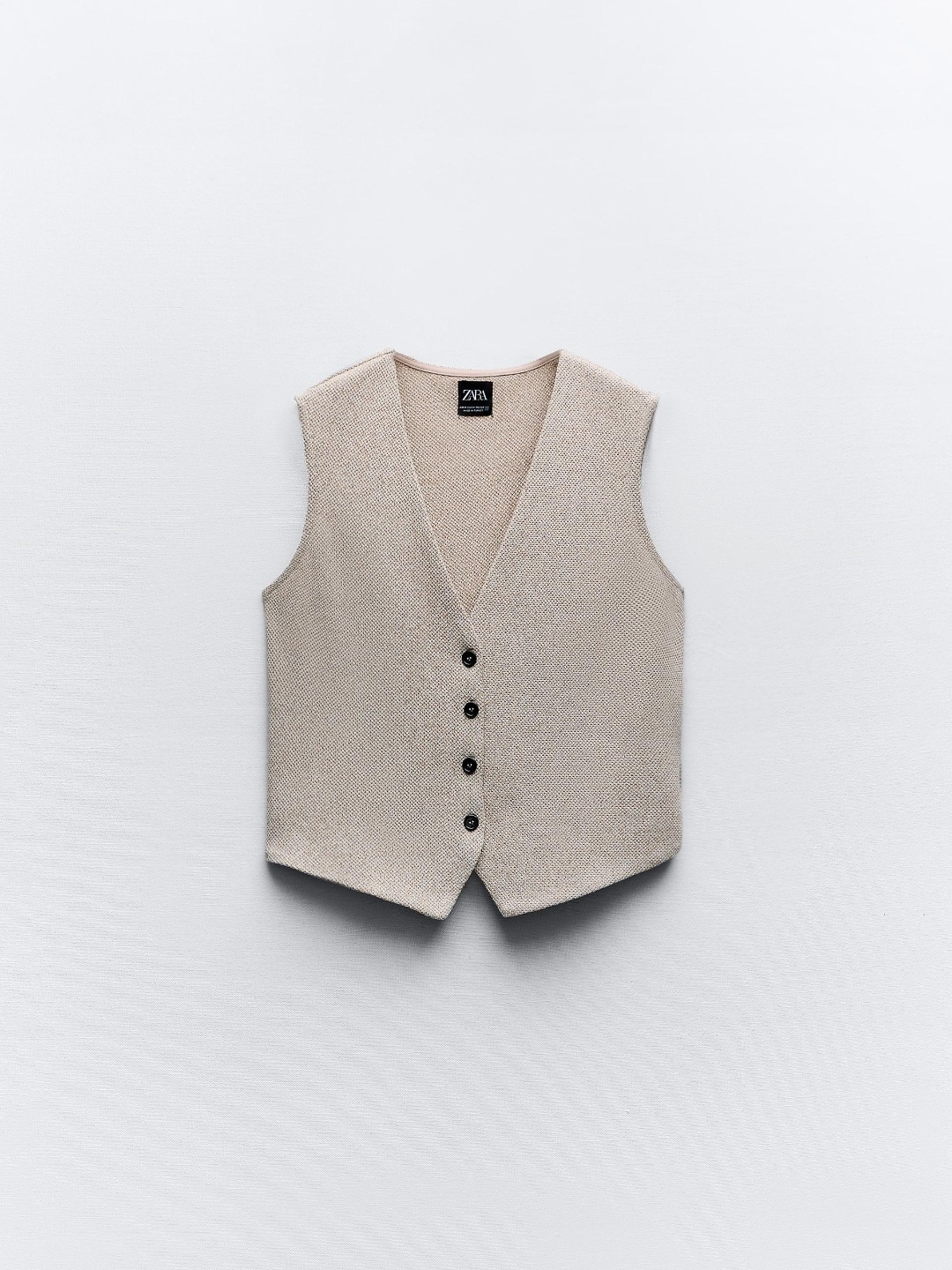 

ZARA Women Brown Waistcoat