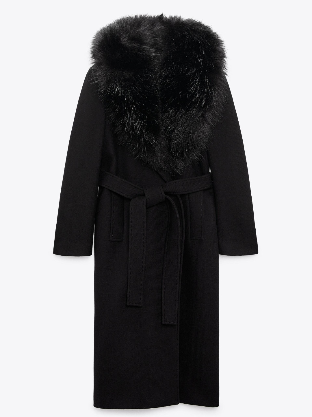 

ZARA Women Black Coats