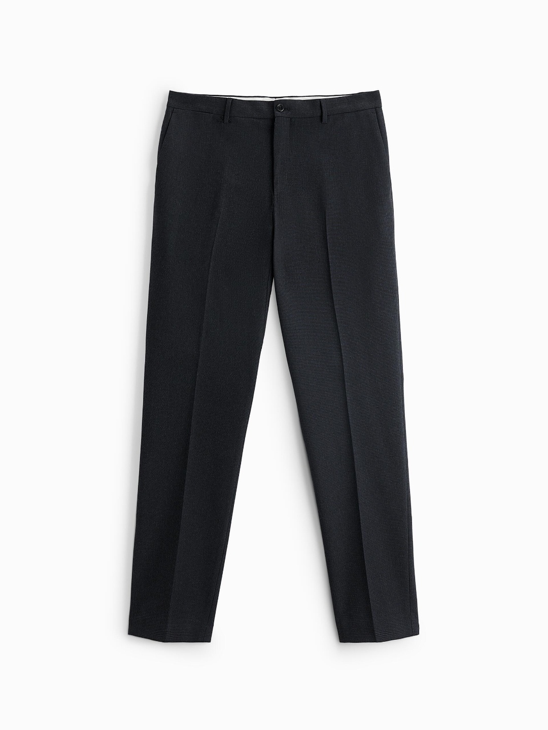 

ZARA Men Navy Blue Trousers