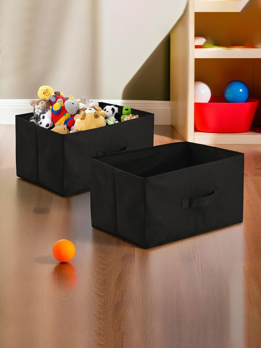 

Kuber Industries Black 2 Pieces Drawer Organisers