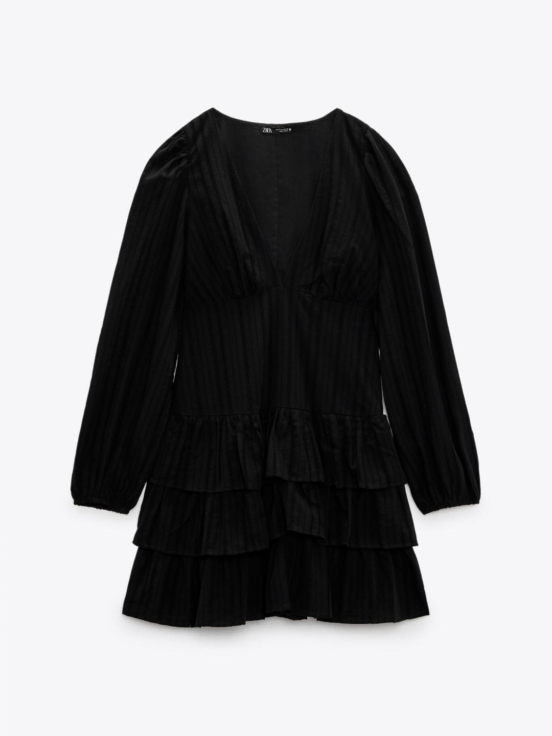 

ZARA Women Black Dress