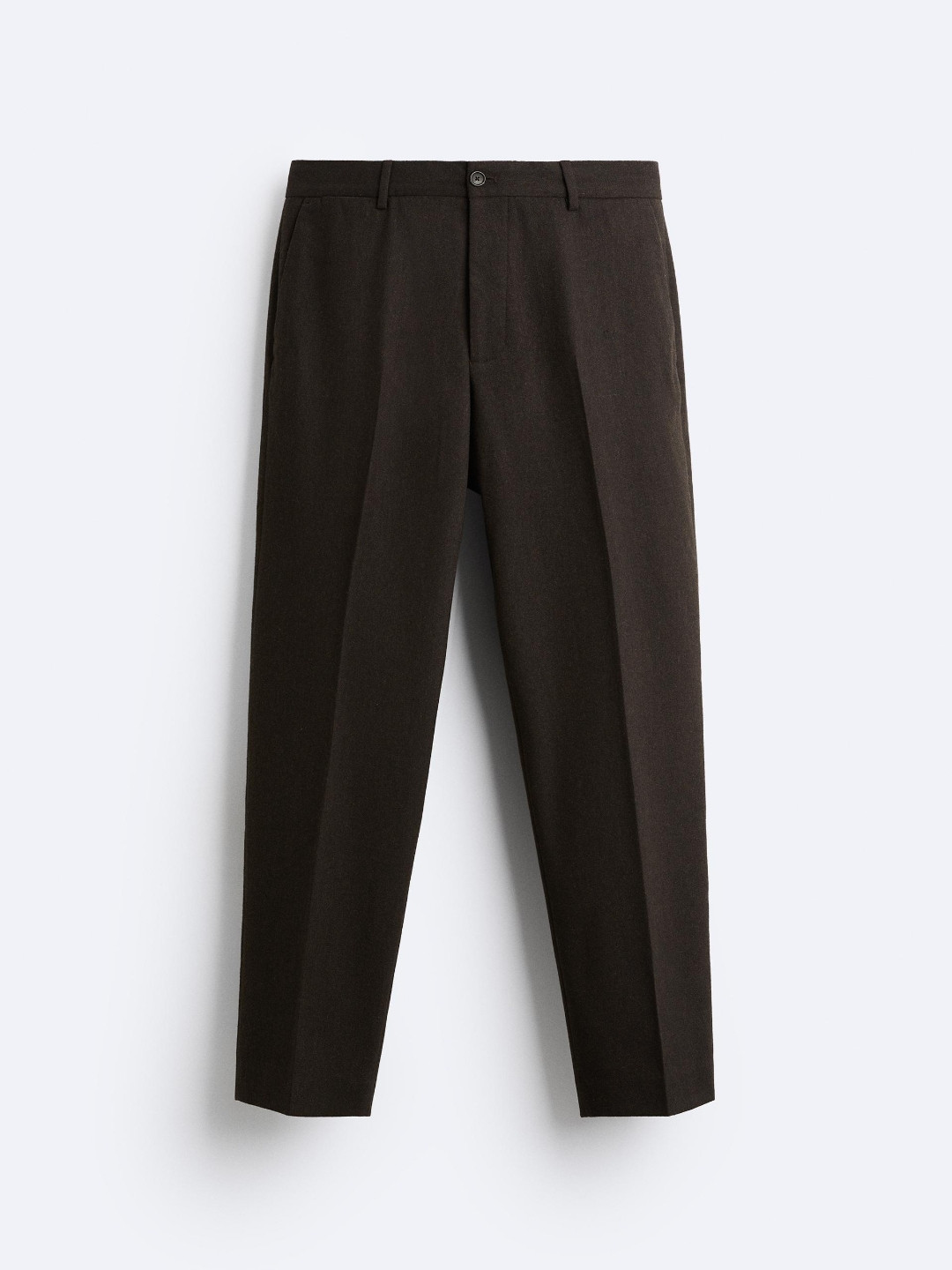 

ZARA Men Brown Trousers