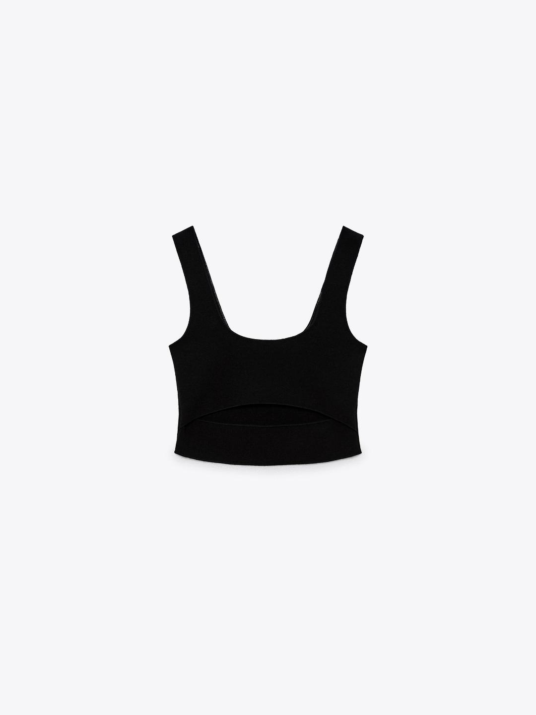 

ZARA Women Black Tops