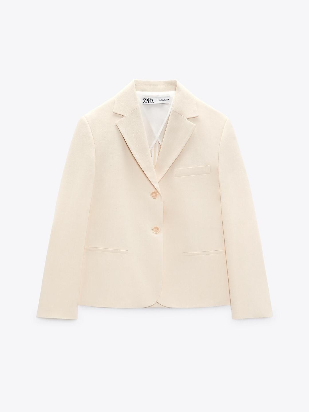 

ZARA Women White Blazers