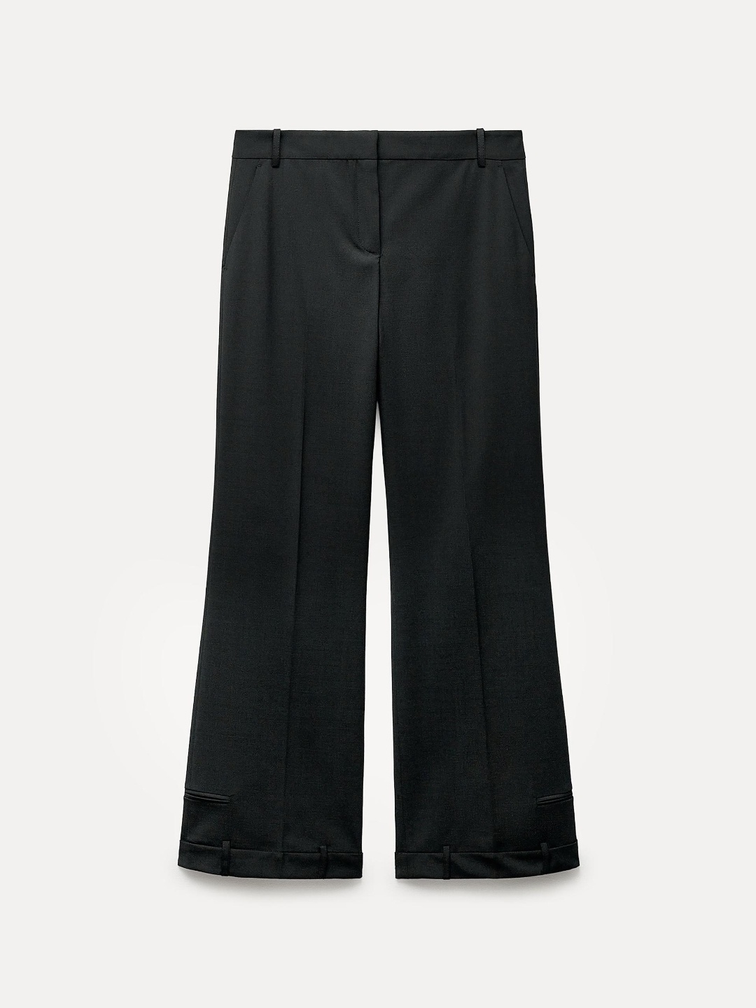 

ZARA Women Black Trousers