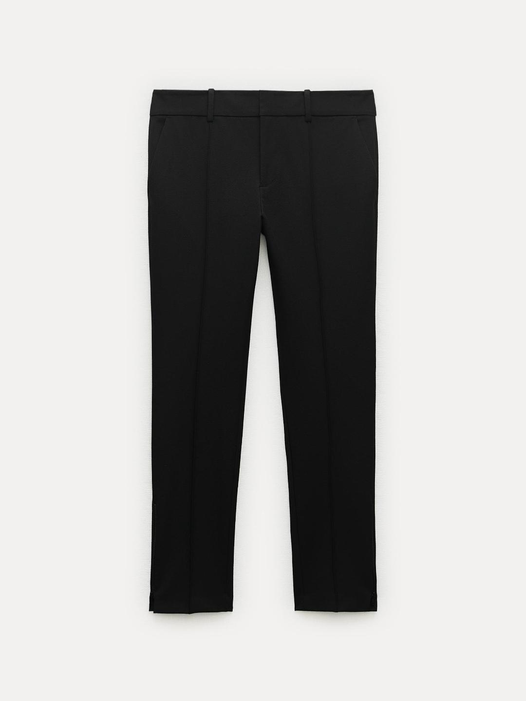 

ZARA Women Black Trousers