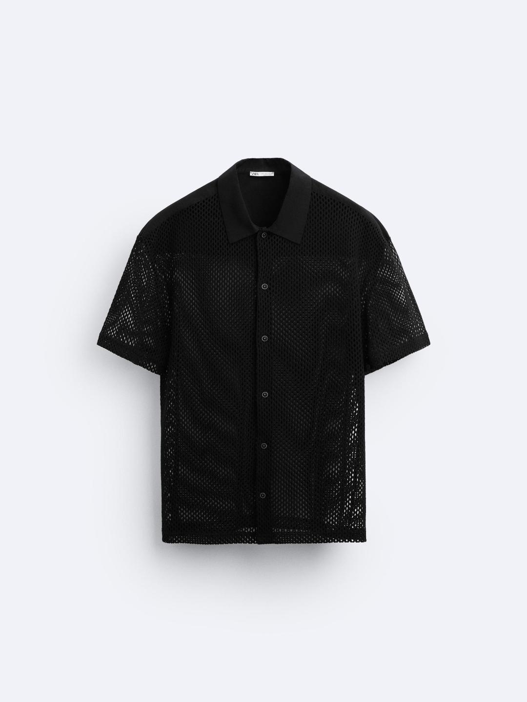 

ZARA Men Black Shirts