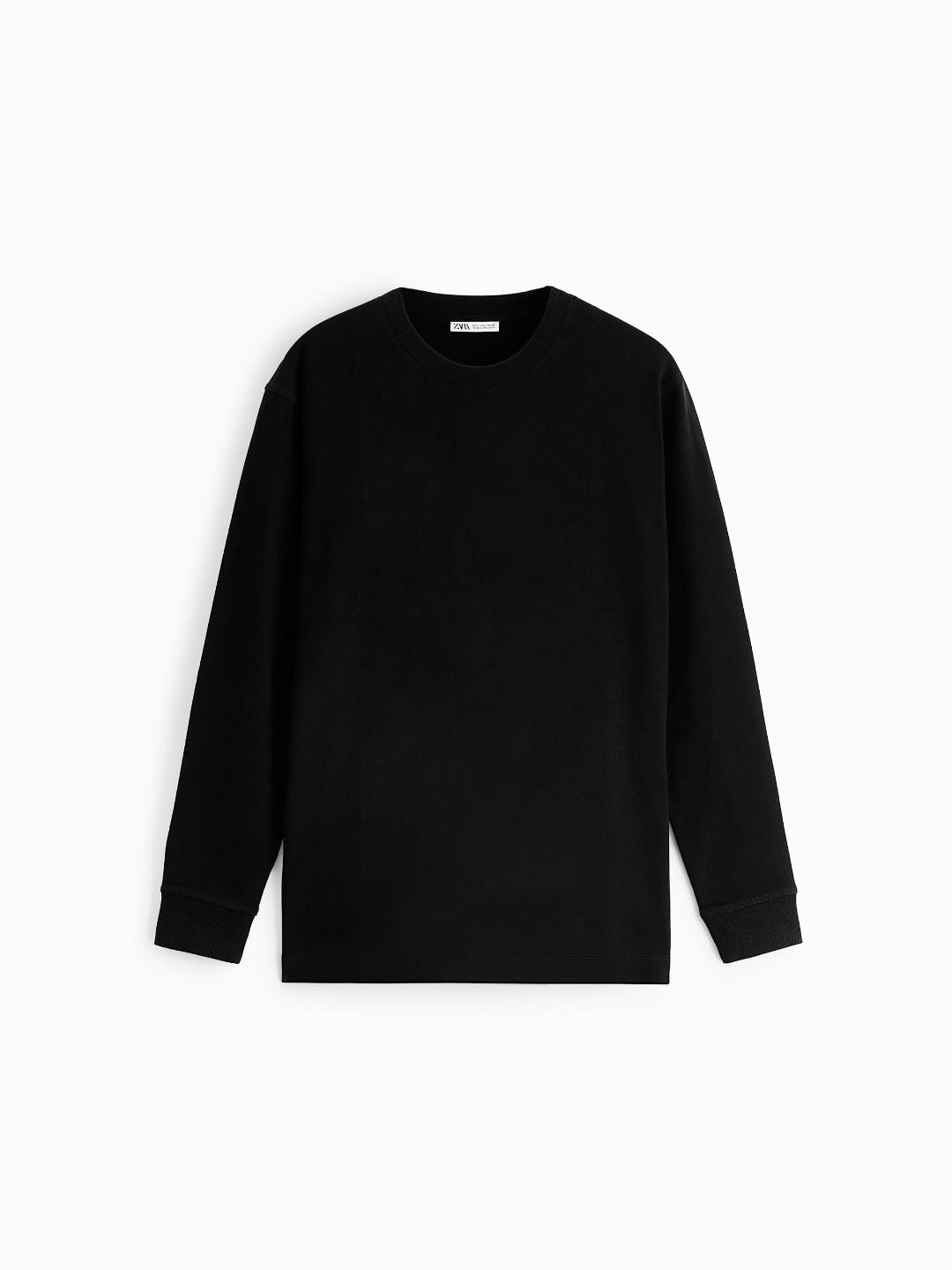 

ZARA Men Black Sweatshirts