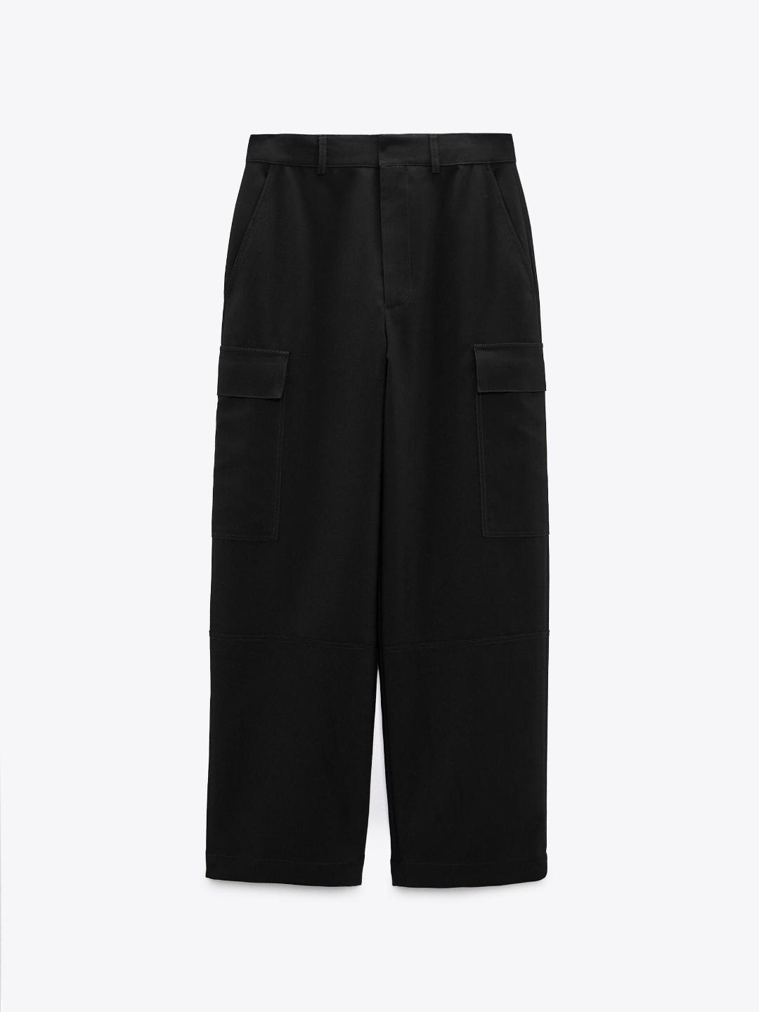 

ZARA Women Black Trousers