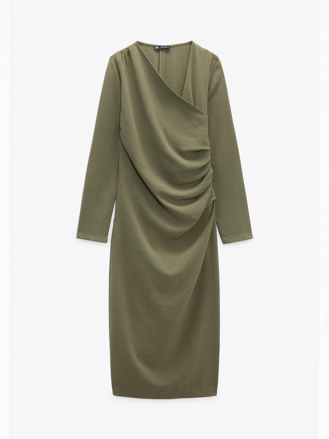 

ZARA Women Khaki Dress