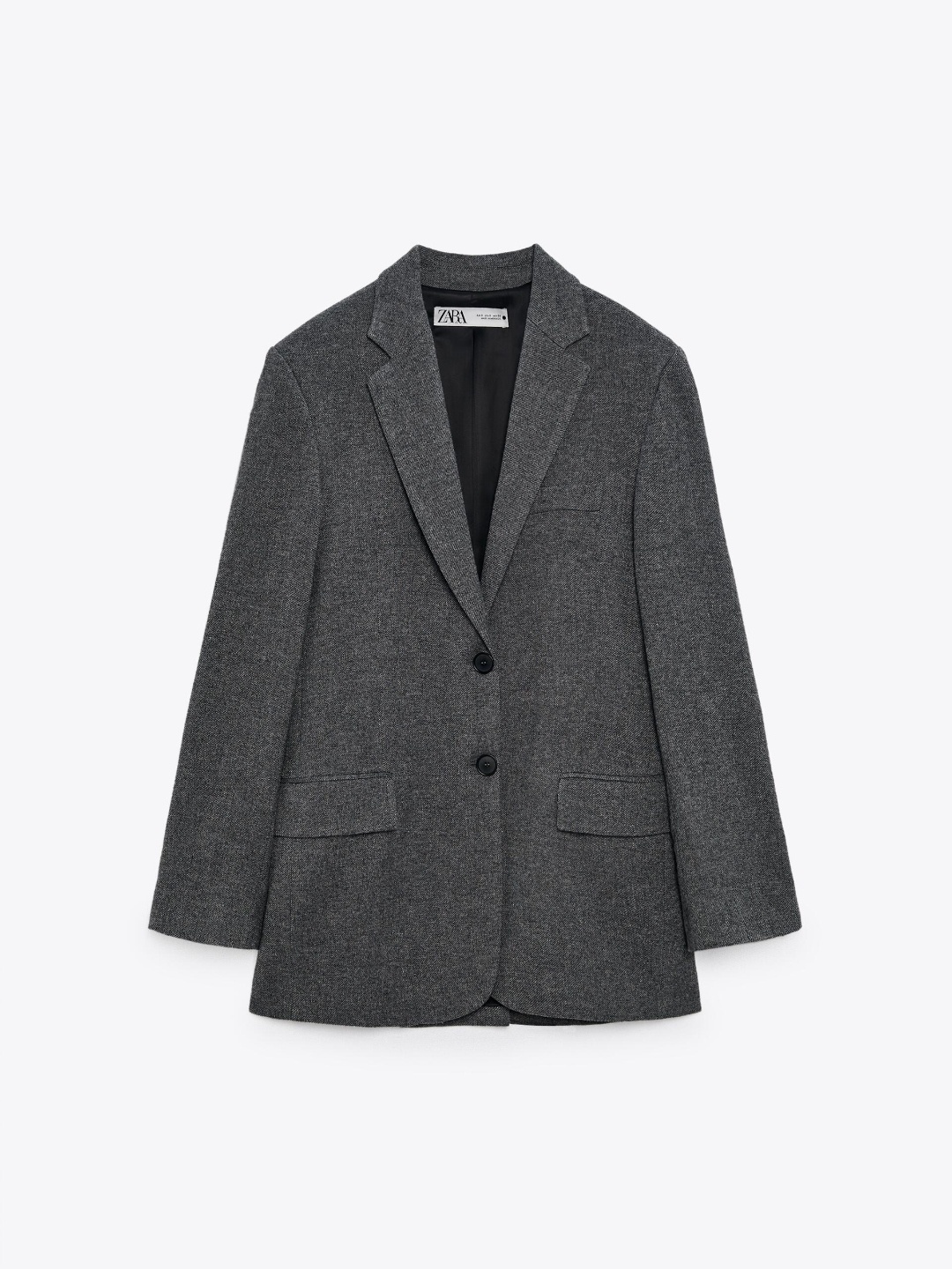 

ZARA Women Grey Blazers