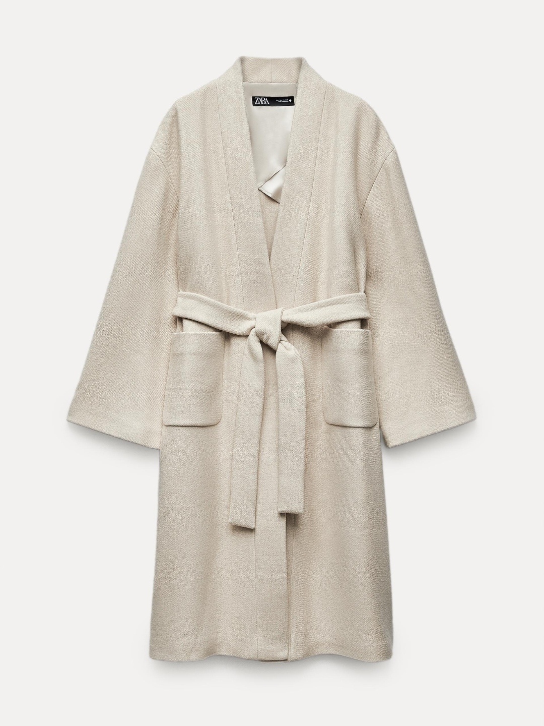 

ZARA Women Beige Bathrobe