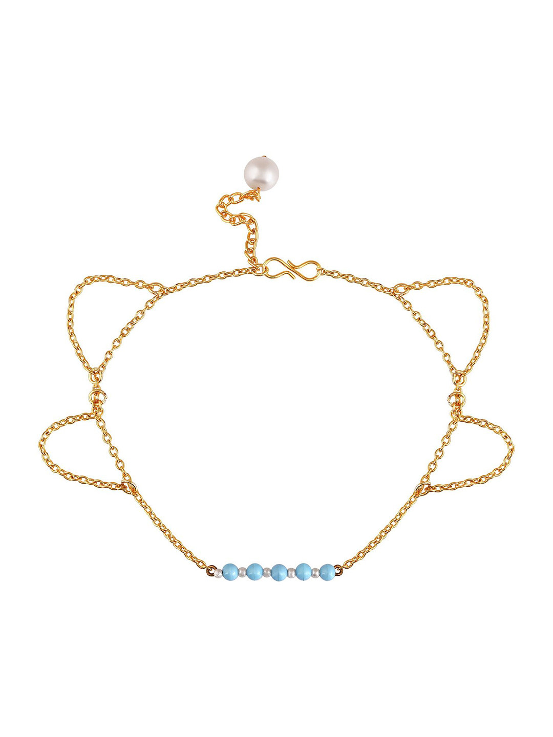 

Mahi Women Gold-Plated Wraparound Bracelet