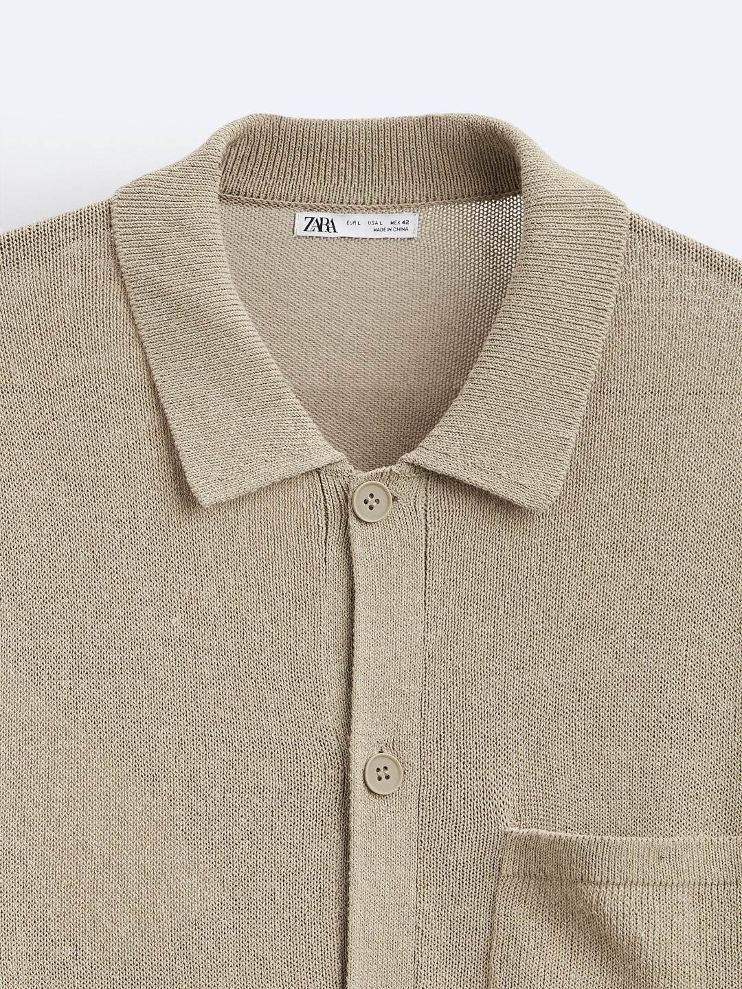 

ZARA Men Brown Sweaters