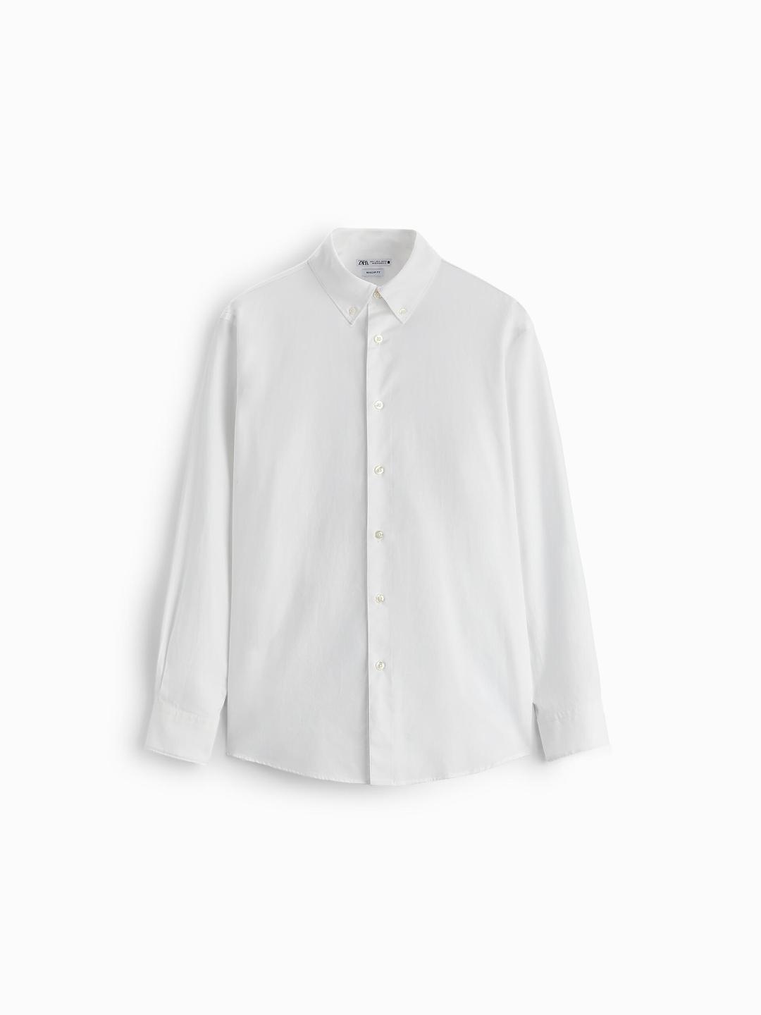 

ZARA Men White Shirts
