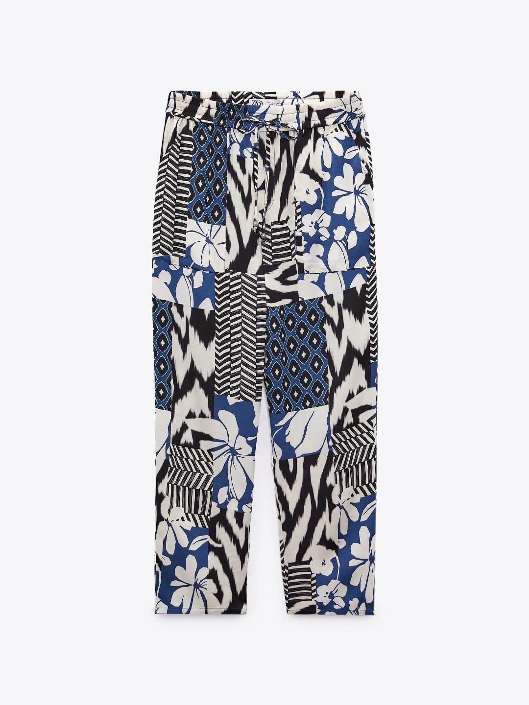 

ZARA Women Blue Trousers