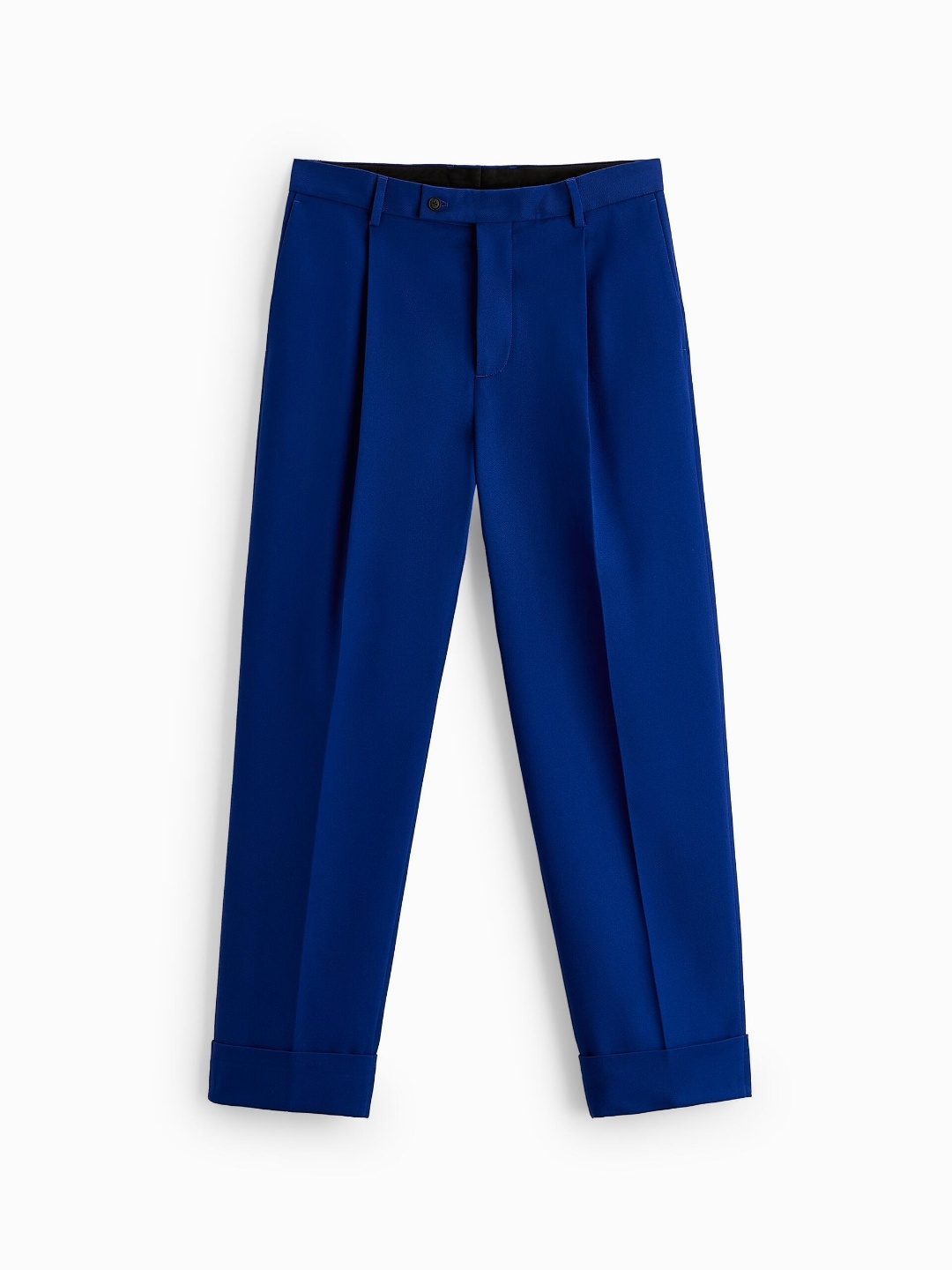 

ZARA Men Blue Trousers