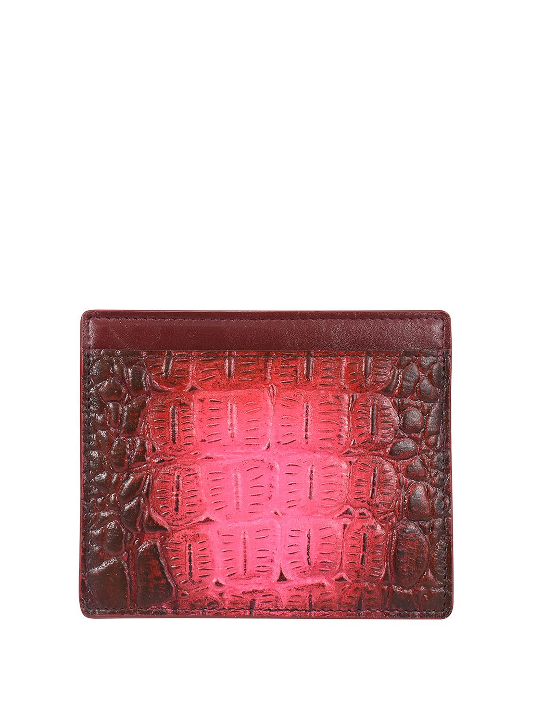 

Anuschka Women Leather Card Holder, Maroon