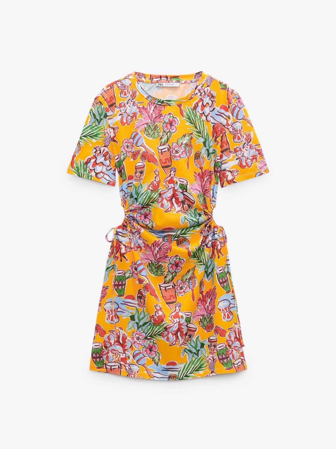 

ZARA Women Orange Dress