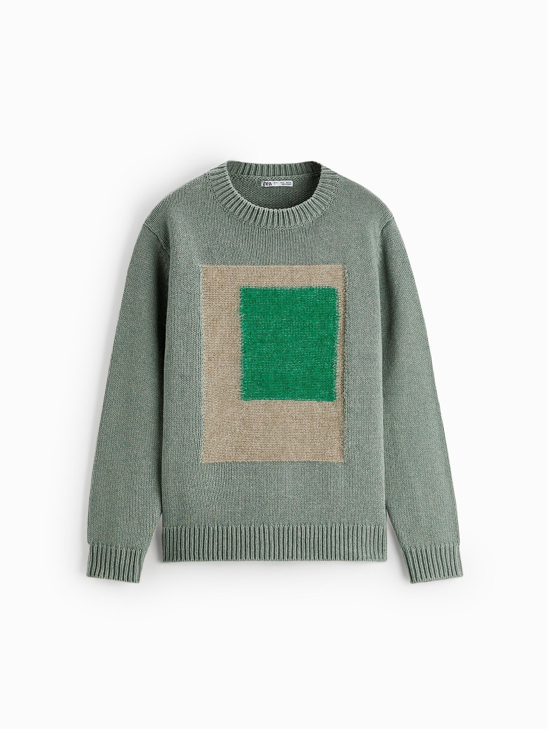 

ZARA Men Green Sweaters