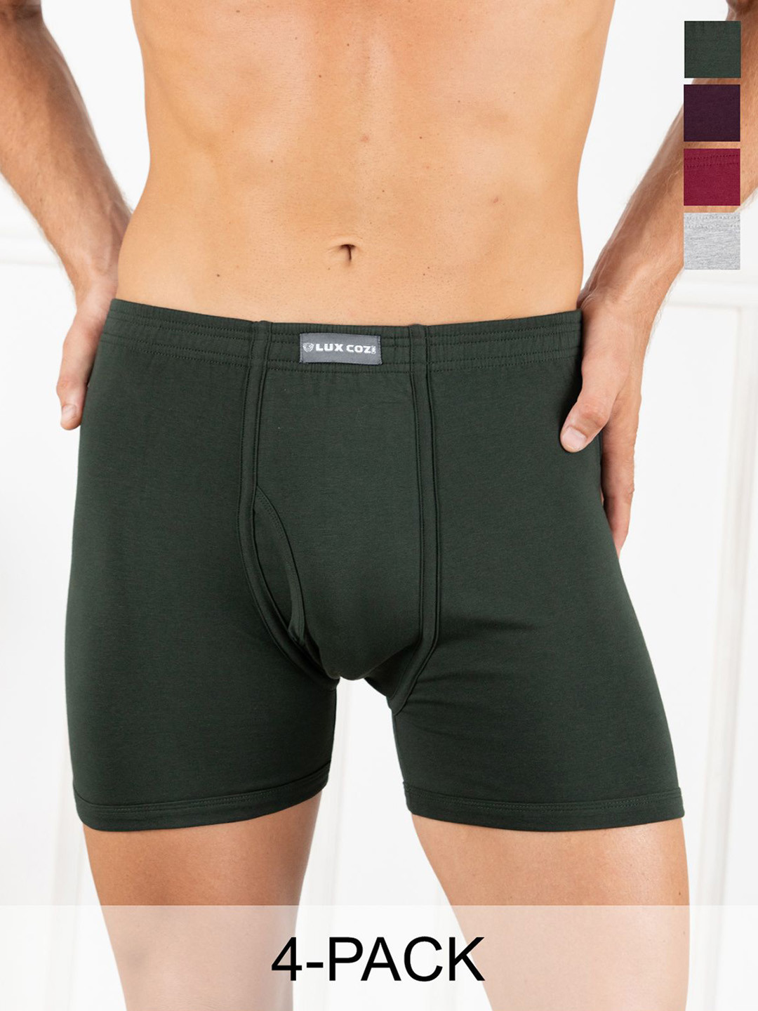 

Lux Cozi Men Pack Of 4 Assorted Trunk COZI_1126_LUXURY_AST_4PC
