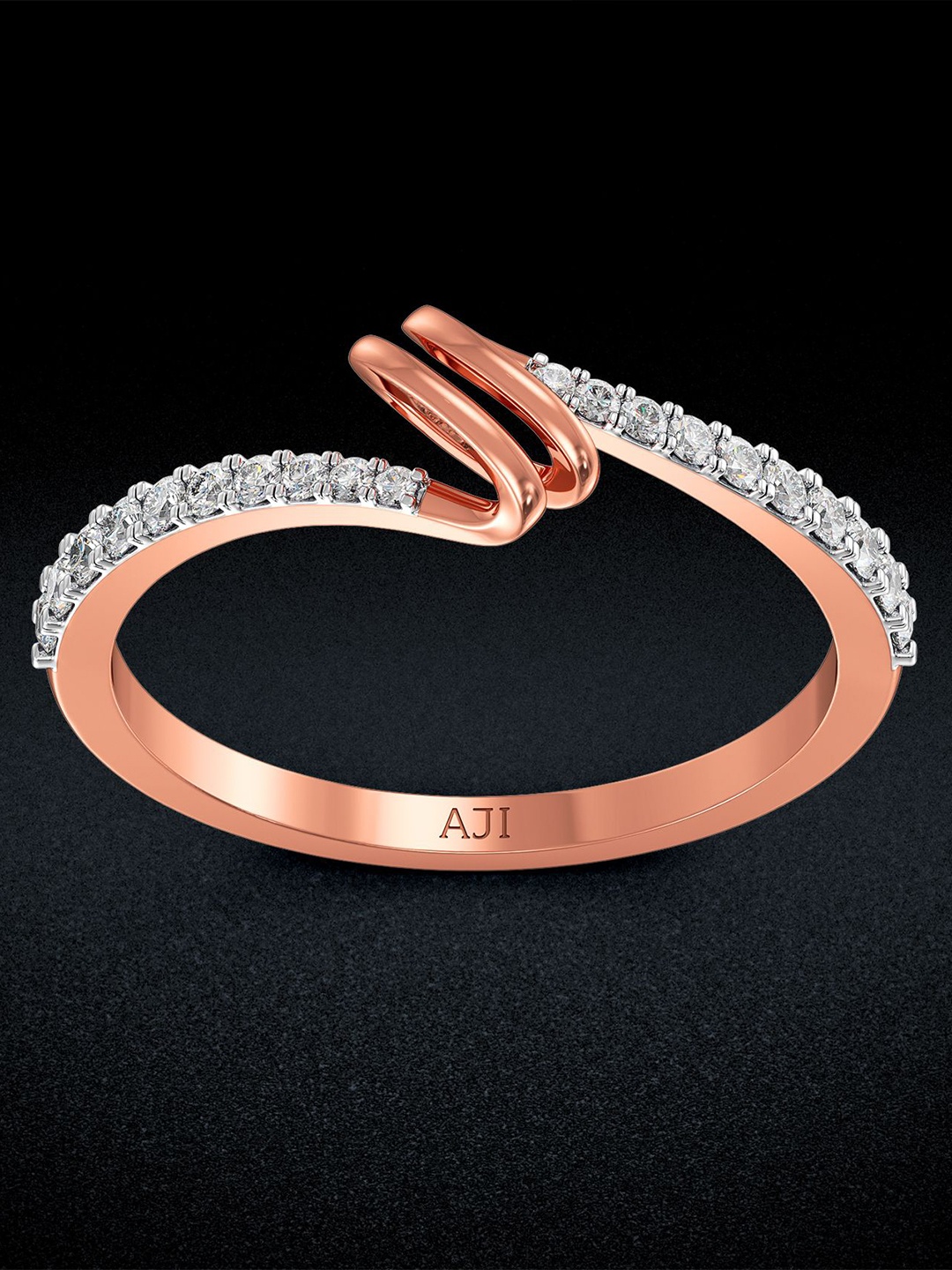 

Joyalukkas 18kt Rose Gold Diamond Ring