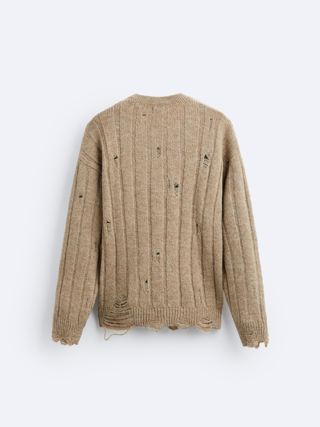 

ZARA Men Beige Sweaters