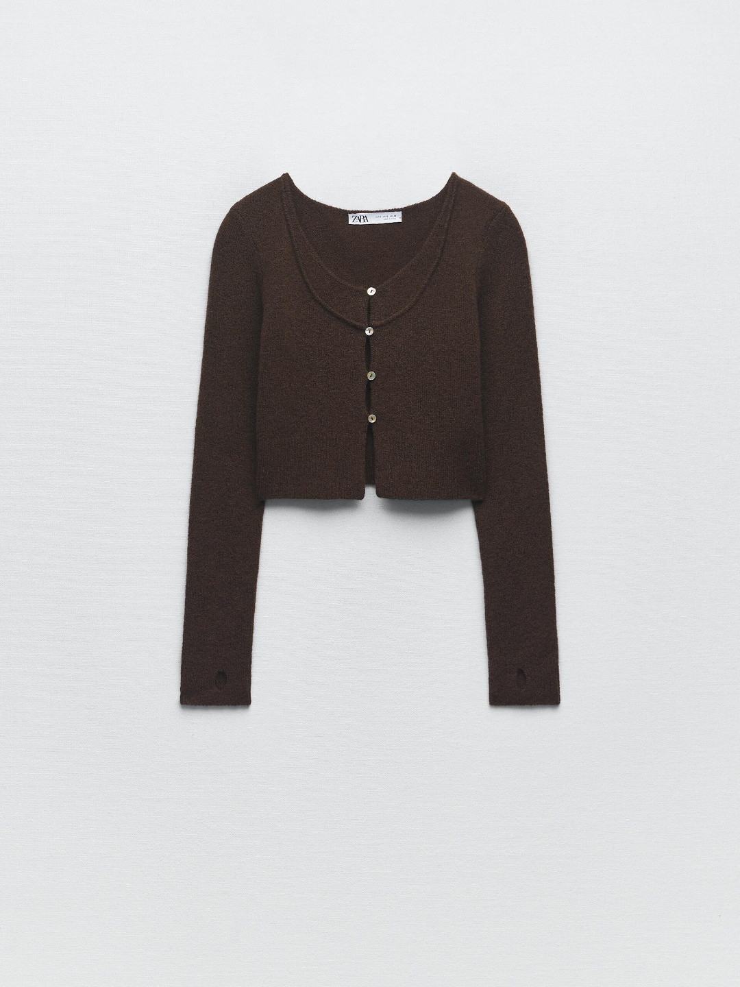 

ZARA Women Brown Sweaters