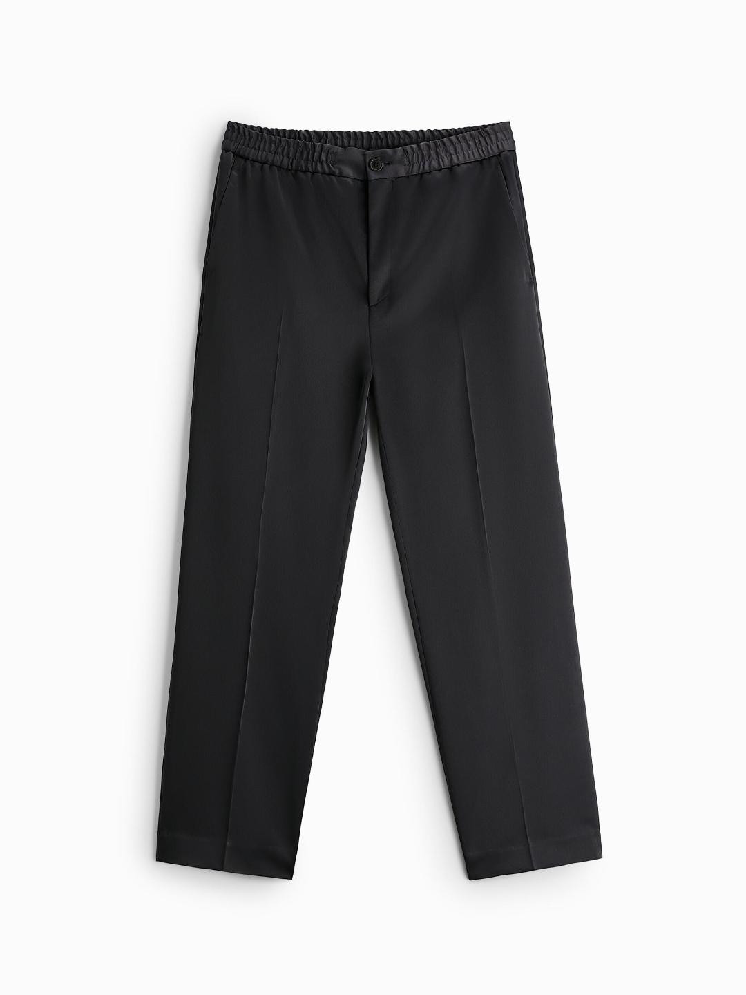 

ZARA Men Grey Trousers