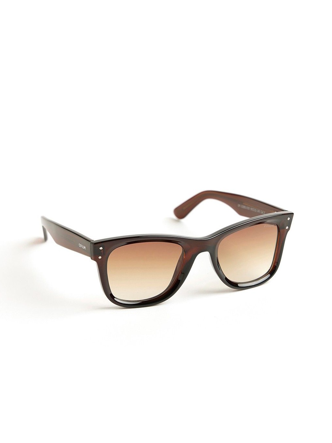 

OPIUM Men Wayfarer Sunglasses with UV Protected Lens OP-10282-C03-50-Crystal, Brown