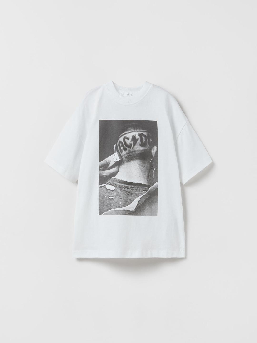 

ZARA Boys White Tshirts