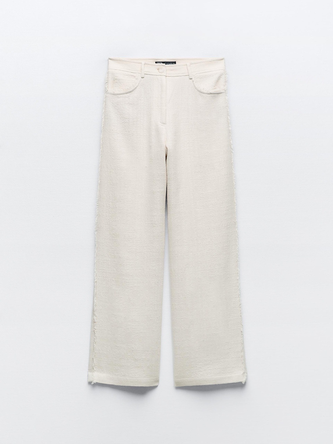 

ZARA Women White Trousers