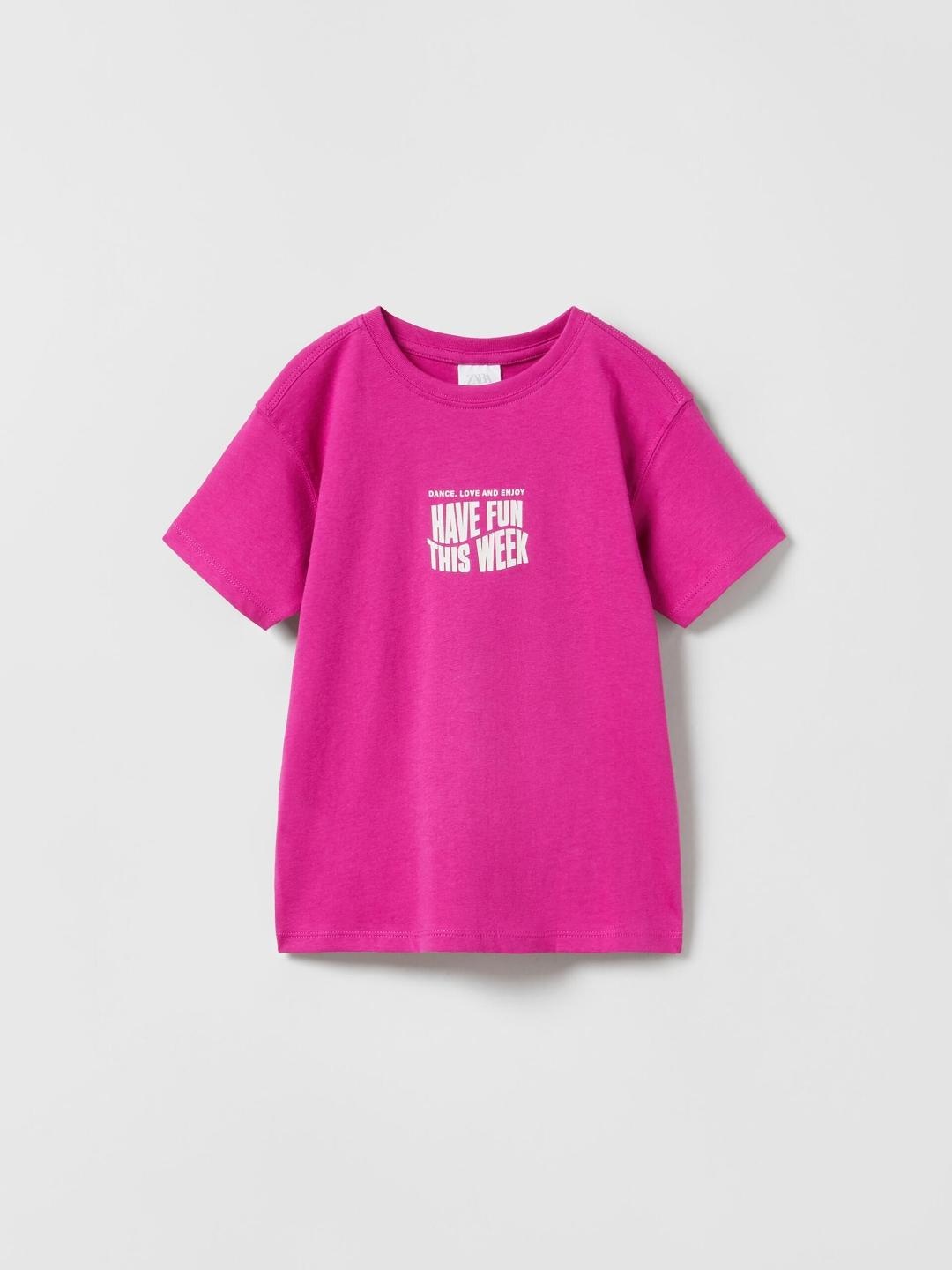 

ZARA Girls Purple Tshirts