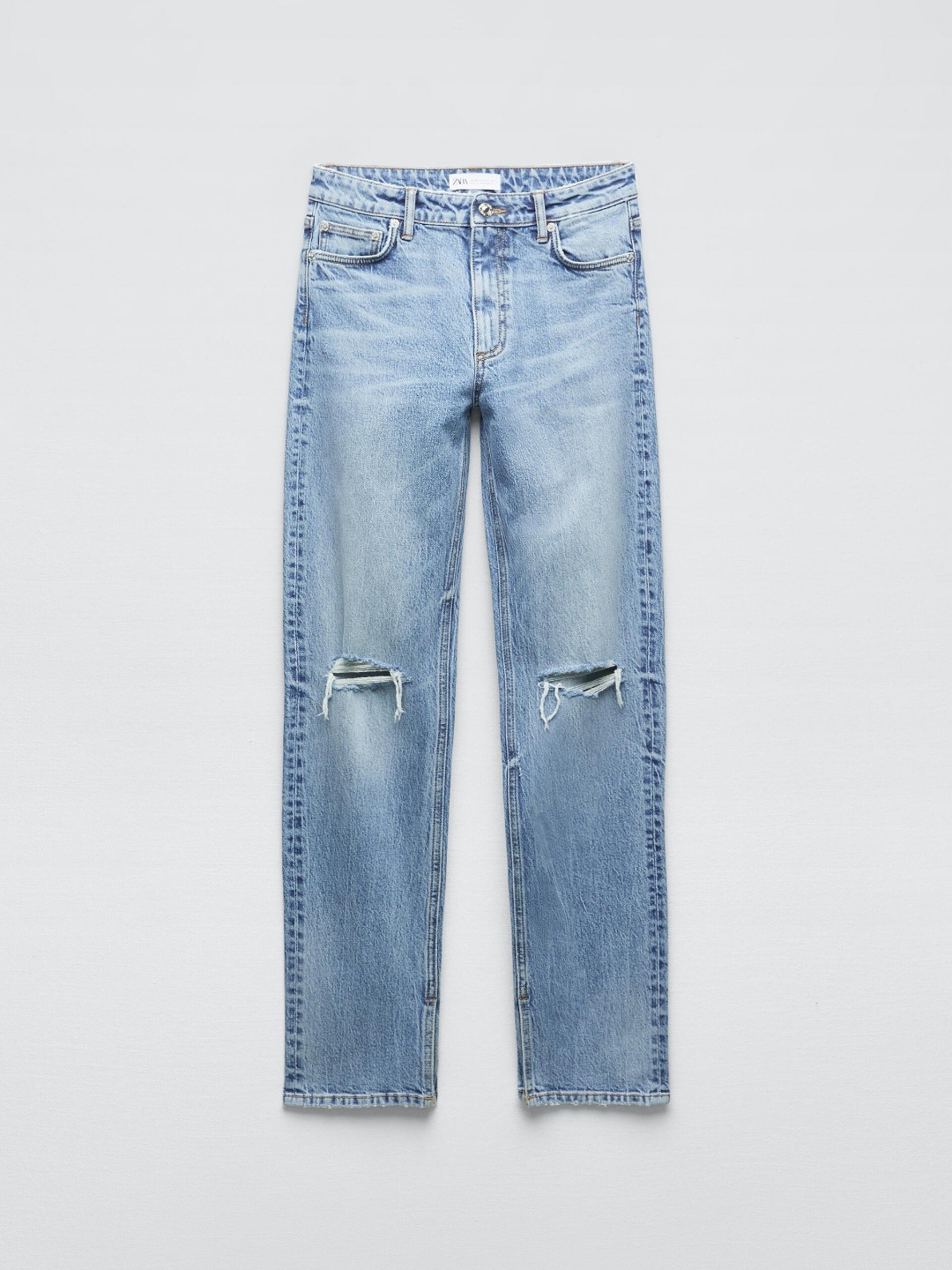 

ZARA Women Blue Trousers