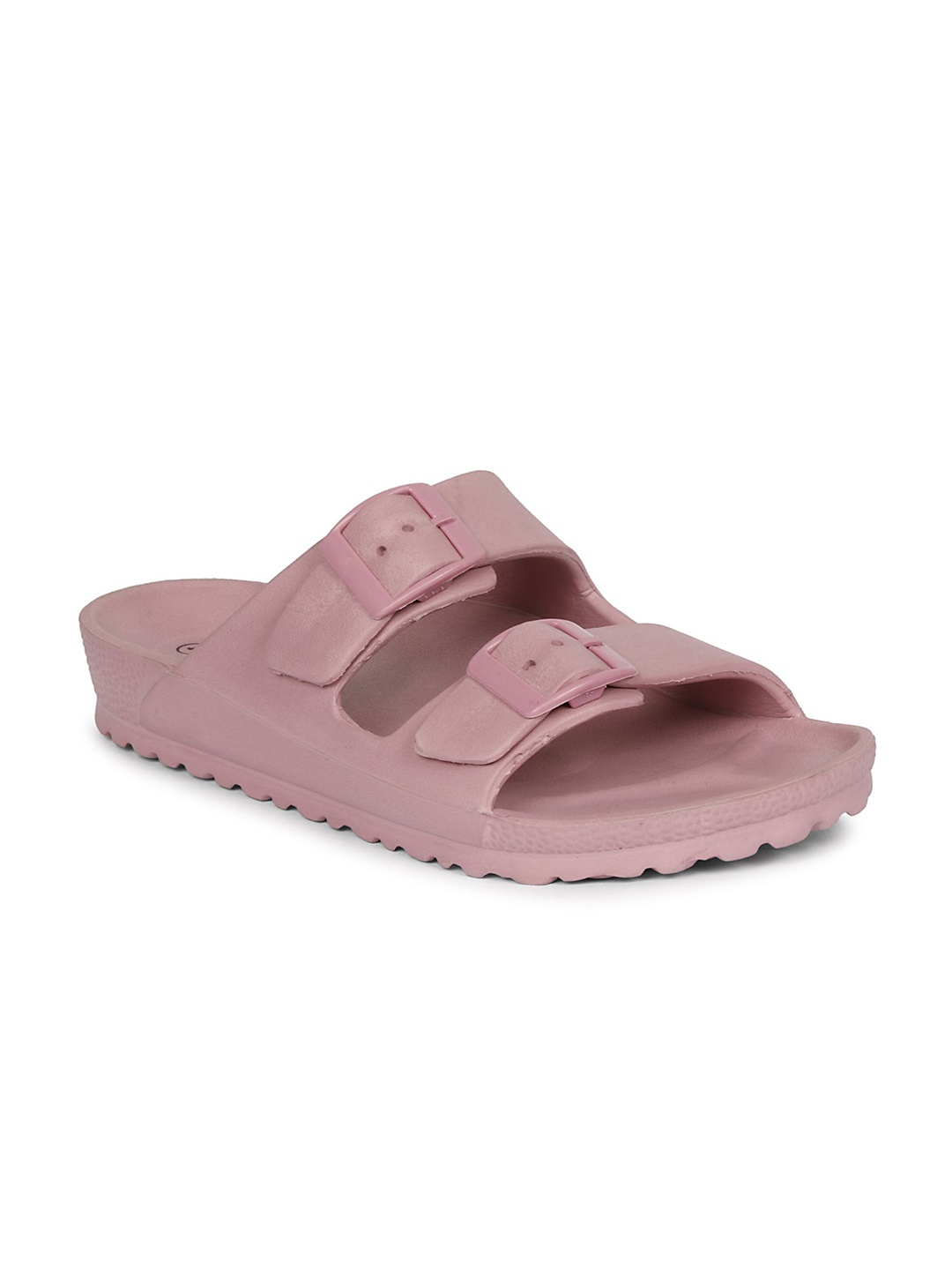 

The Roadster Lifestyle Co Women Round Toe Slip On Flip Flops, Pink