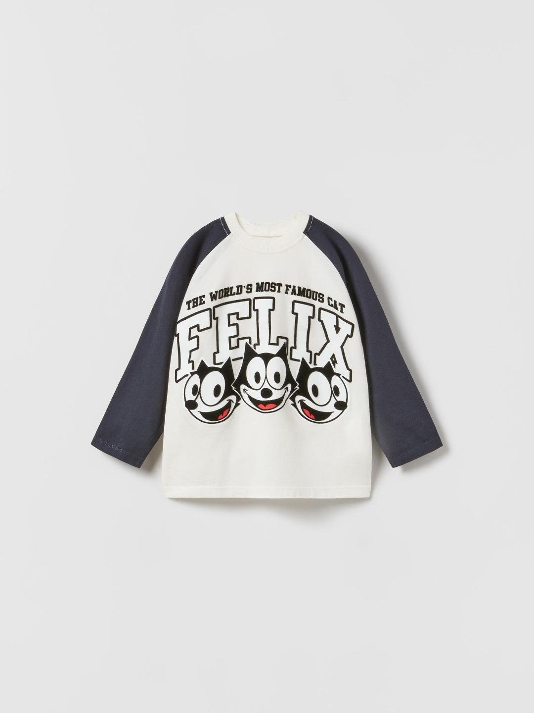

ZARA Kids-Unisex White Tshirts