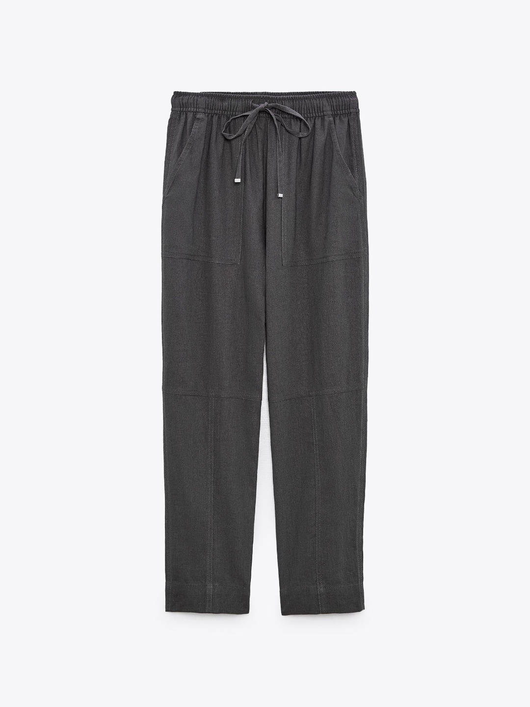 

ZARA Women Grey Trousers