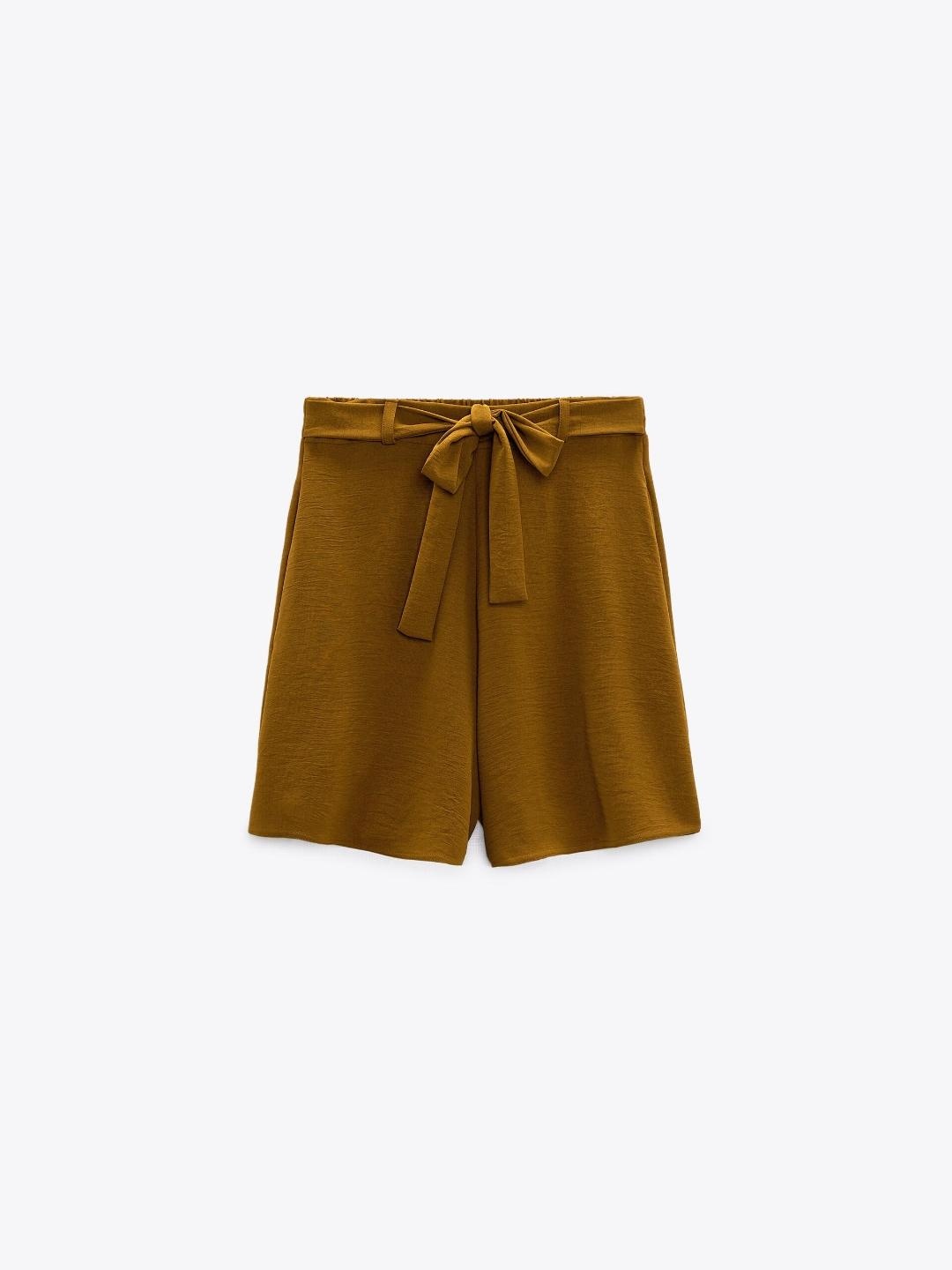 

ZARA Women Khaki Trousers