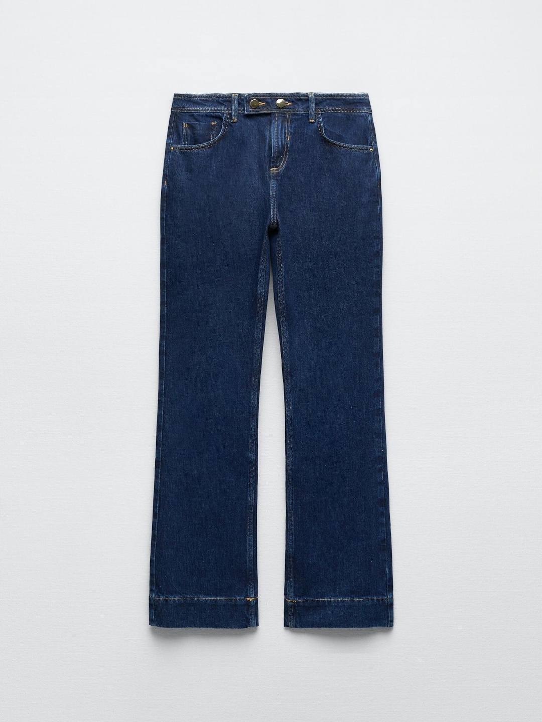 

ZARA Women Navy Blue Trousers