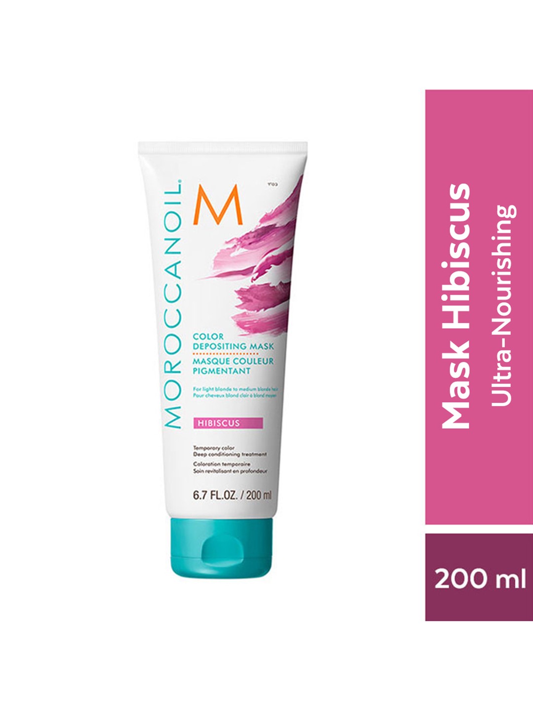 

MOROCCANOIL Color Depositing Mask 200ml - Hibiscus, Pink