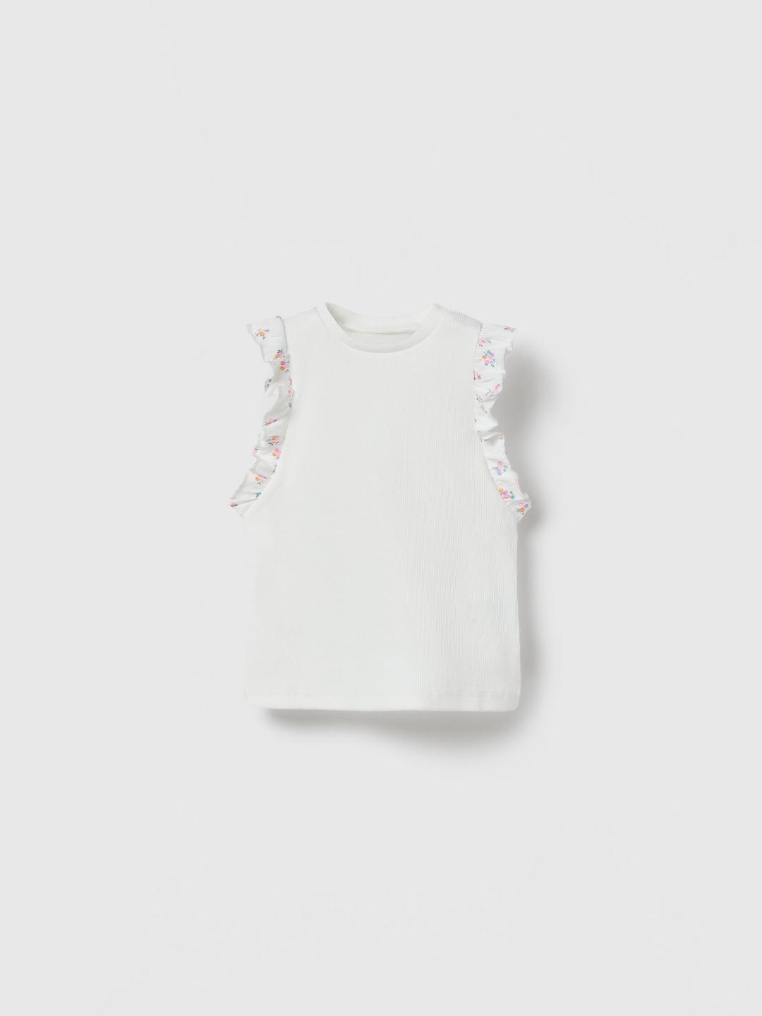 

ZARA Girls Tops, White