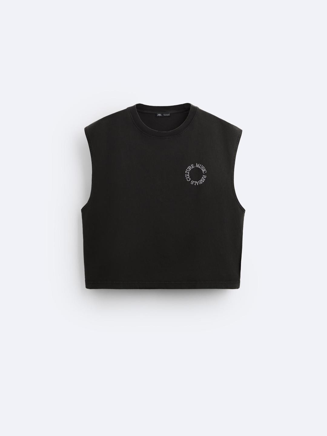 

ZARA Men Black Tshirts