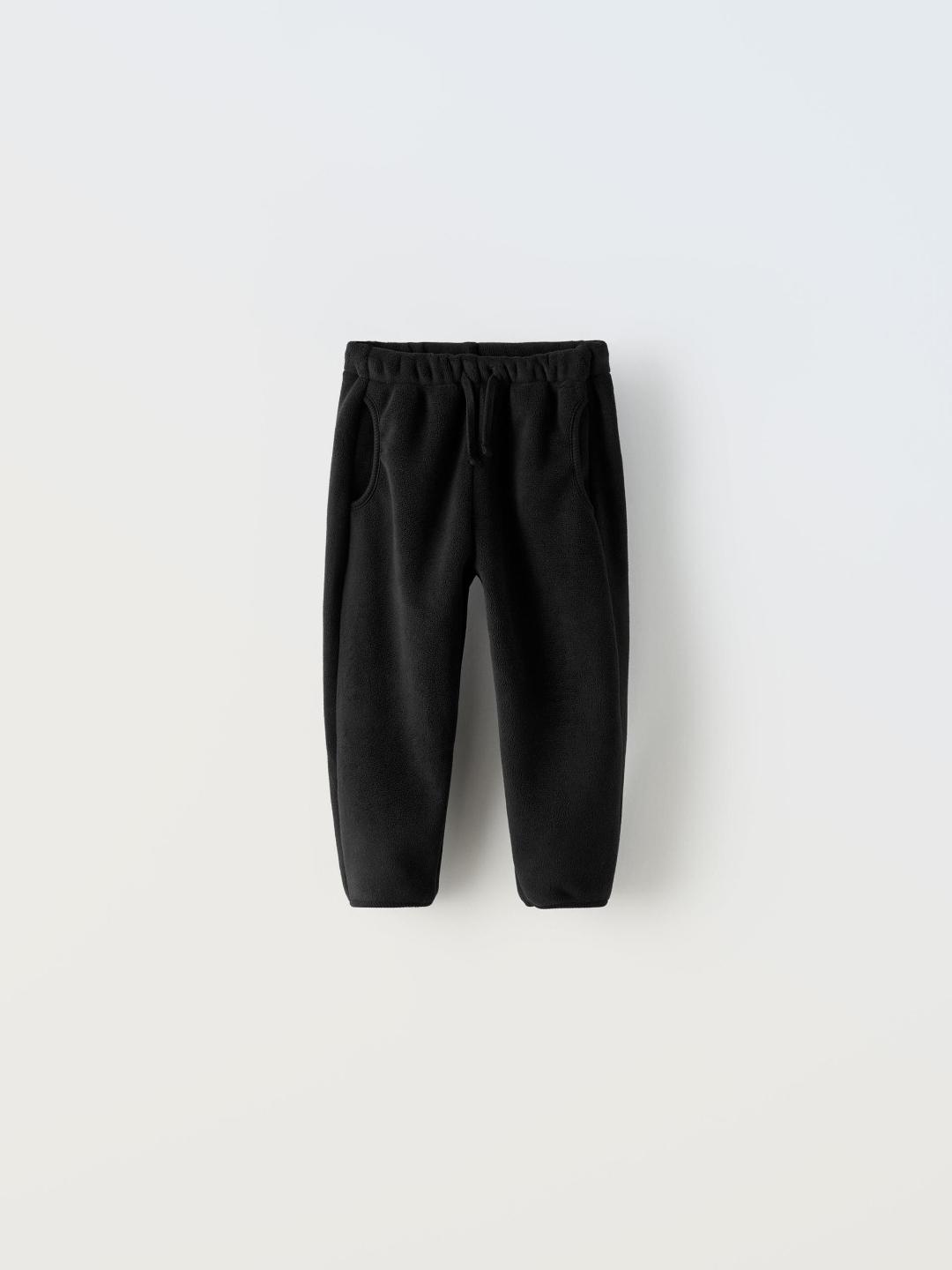 

ZARA Unisex Black Trousers