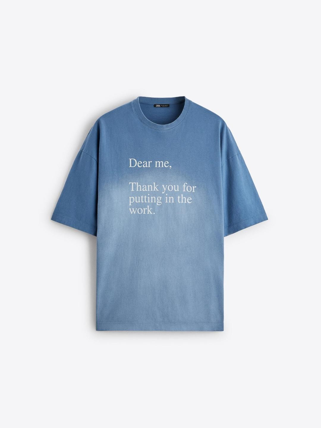 

ZARA Men Blue Tshirts