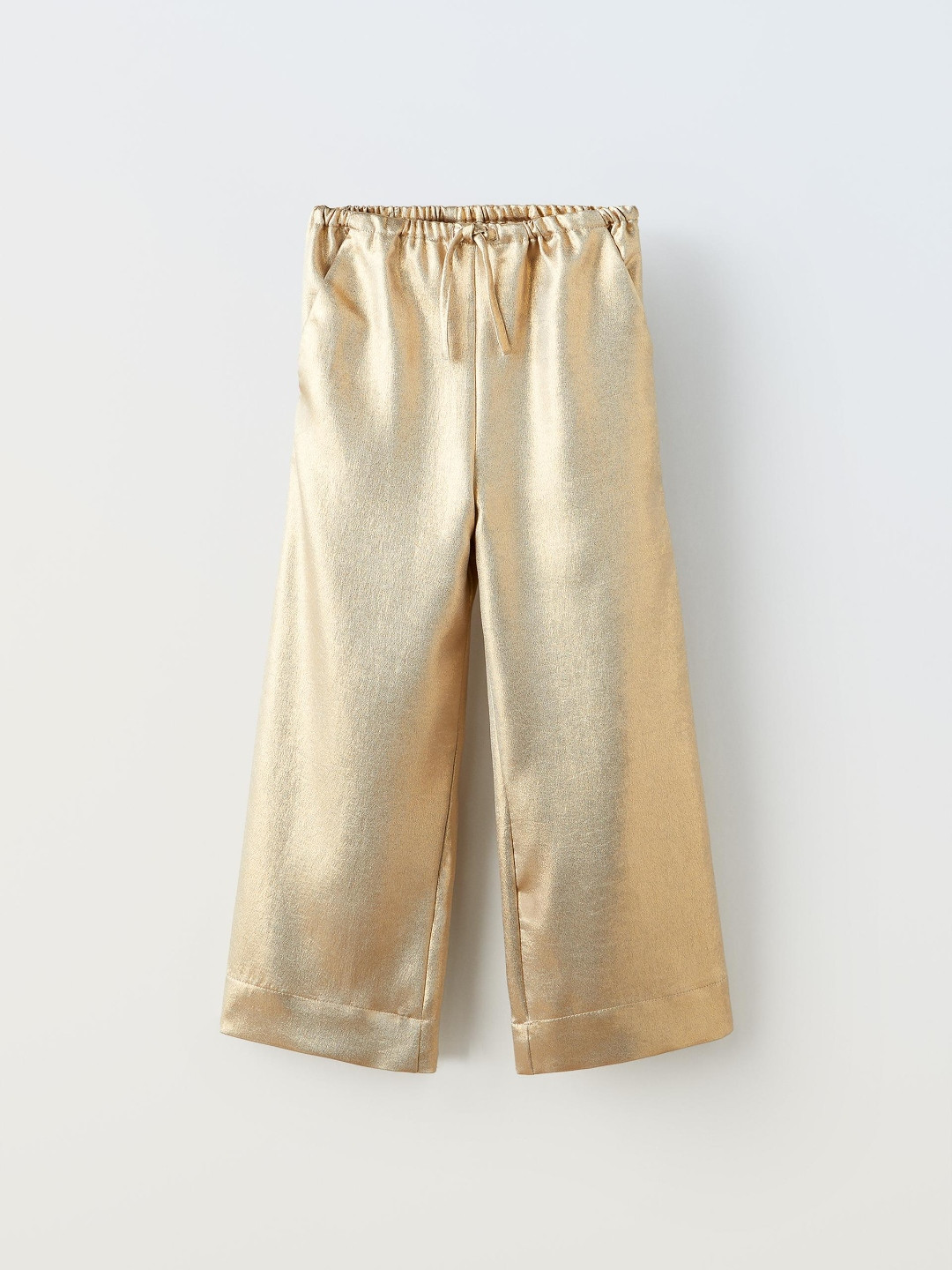 

ZARA Girls Gold Trousers