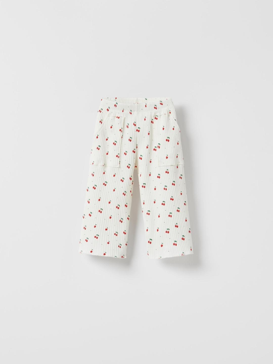 

ZARA Unisex White Trousers