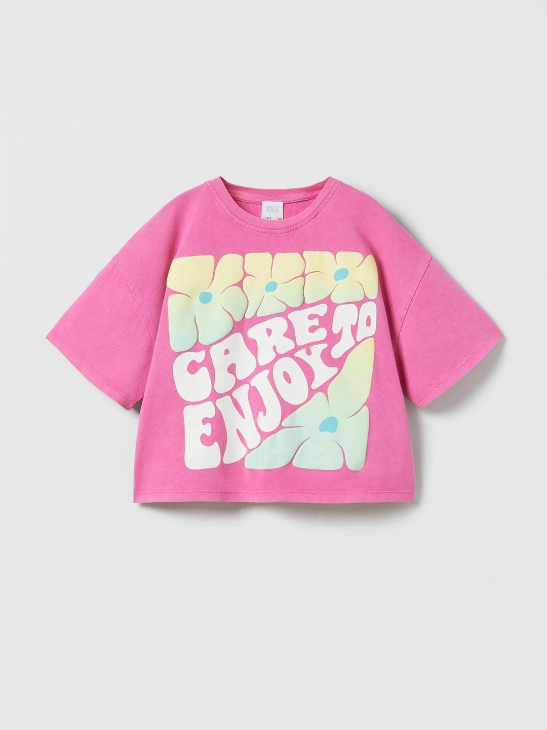 

ZARA Girls Purple Tshirts