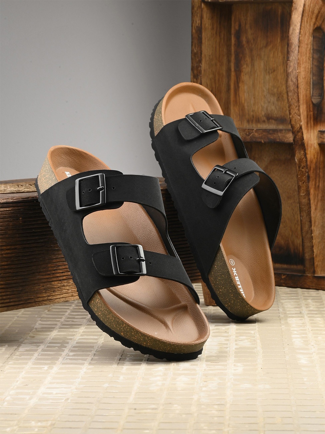 

Killer Men Comfort Casual Sandals, Black