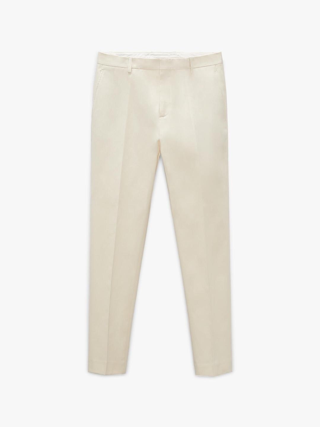 

ZARA Men White Trousers
